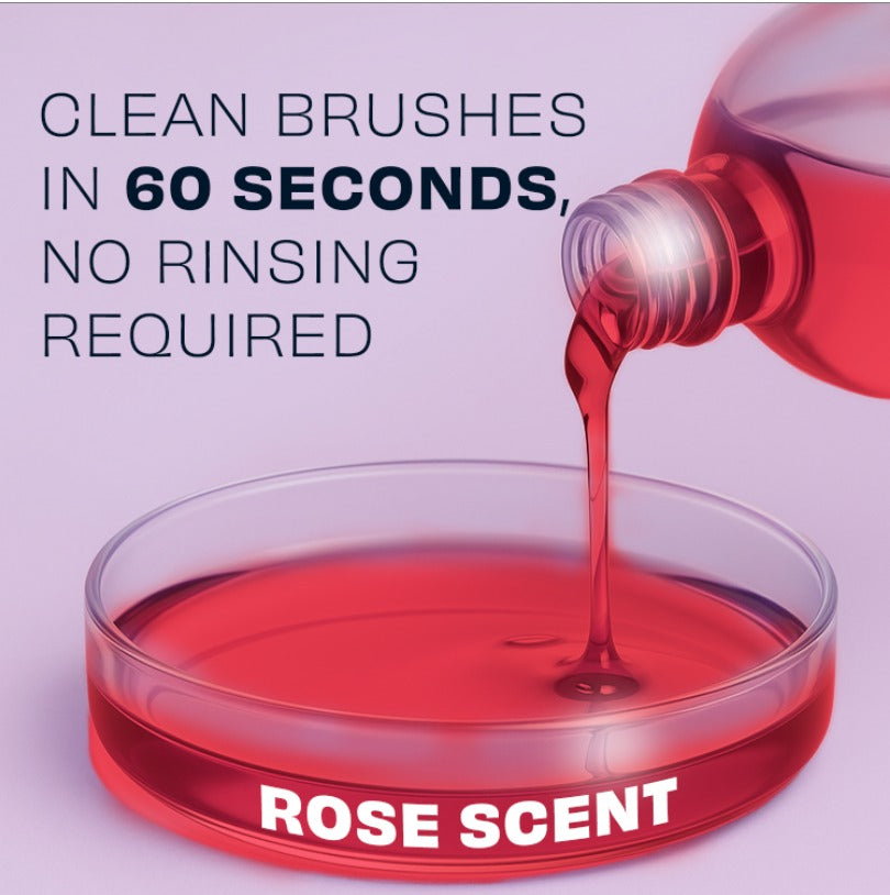 Original Rose Makeup Brush Cleaner 8 oz