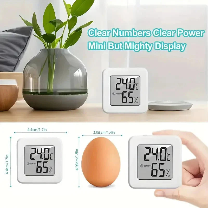 Indoor Mini Temperature and Humidity Meter Digital Display
