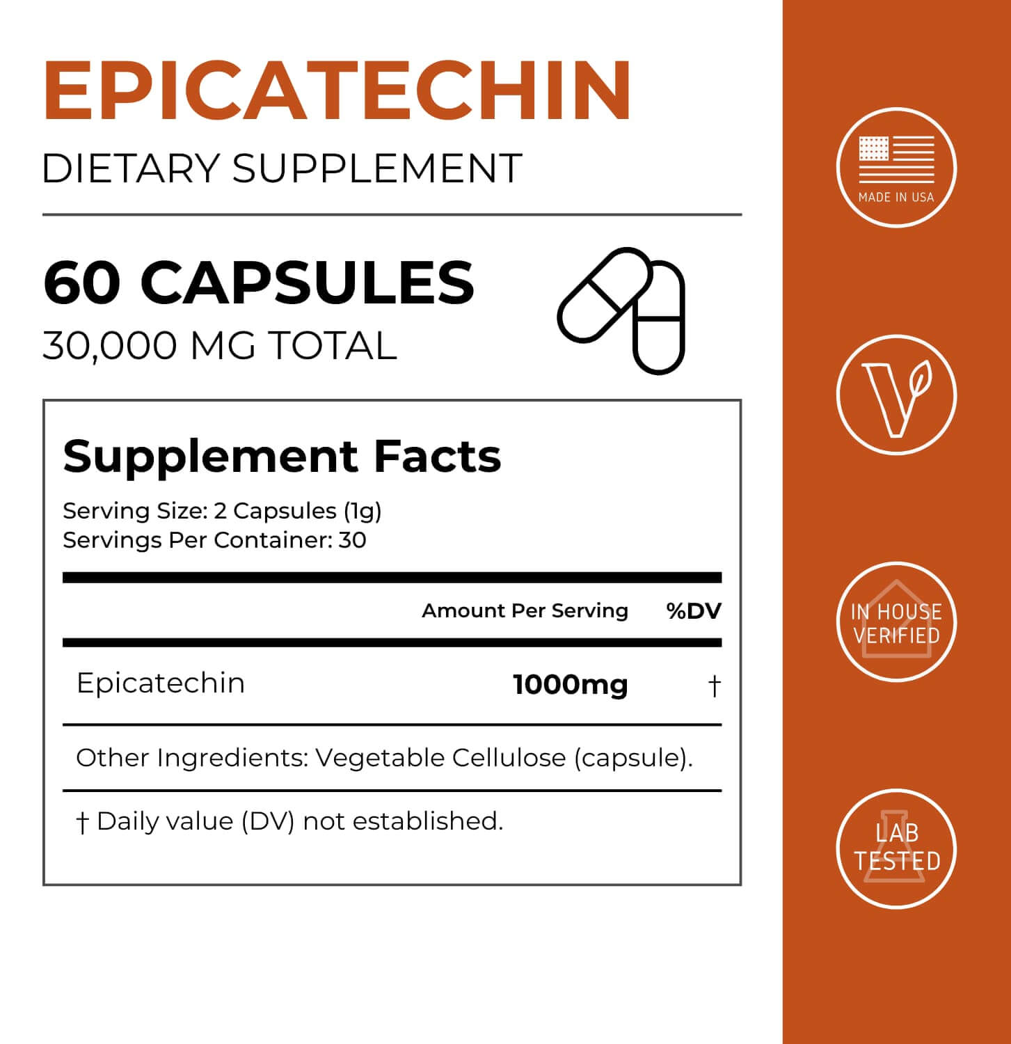 Epicatechin Supplement